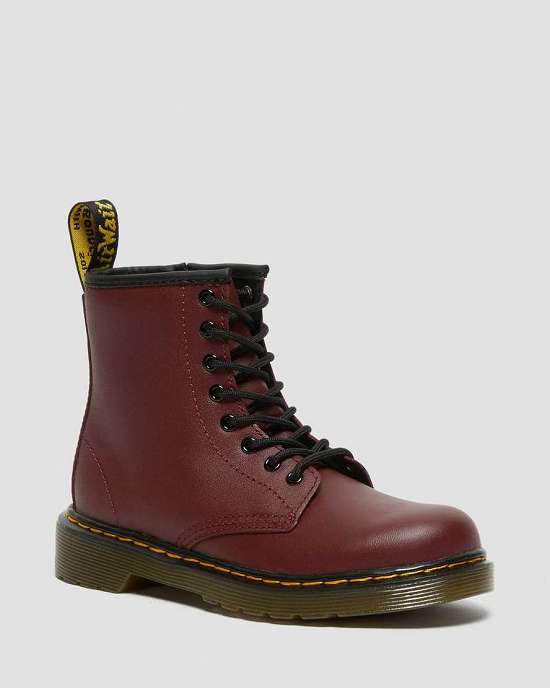 Botines Dr. Martens 1460 Niña Vino MX-28435